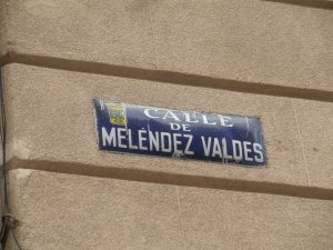 Calle de Meléndez Valdes