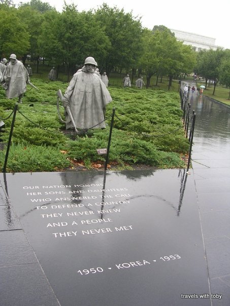 Korean war memorial