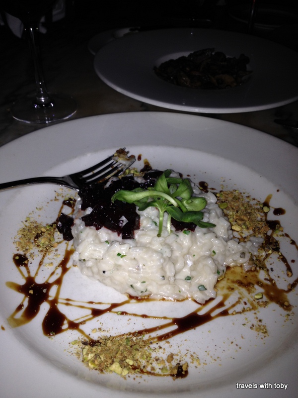 Truffle and Goat Cheese Risotto