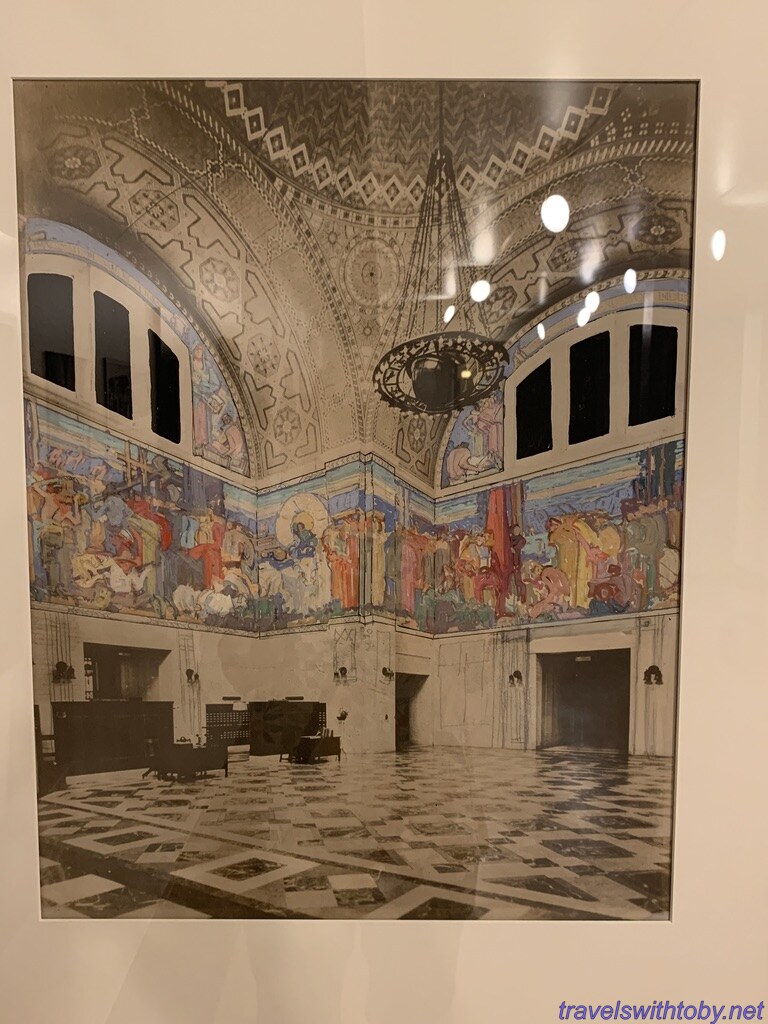 Rotunda murals rendering