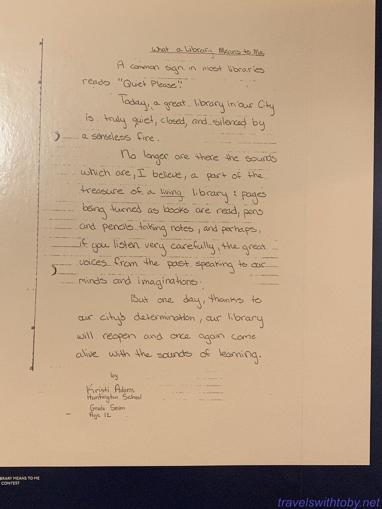 Sample winning letter