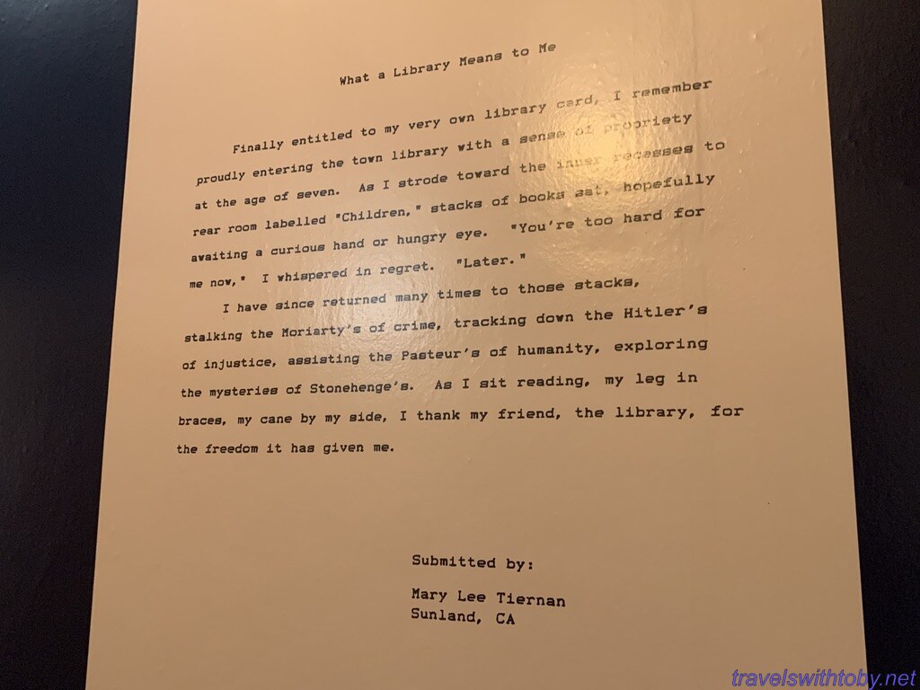 Sample winning letter