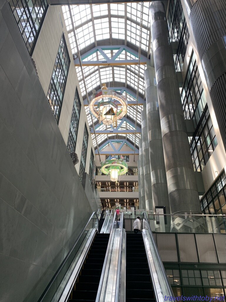 Looking up